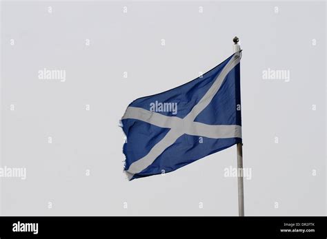 Scottish Scotland Flag Flag Of National Stock Photo Alamy