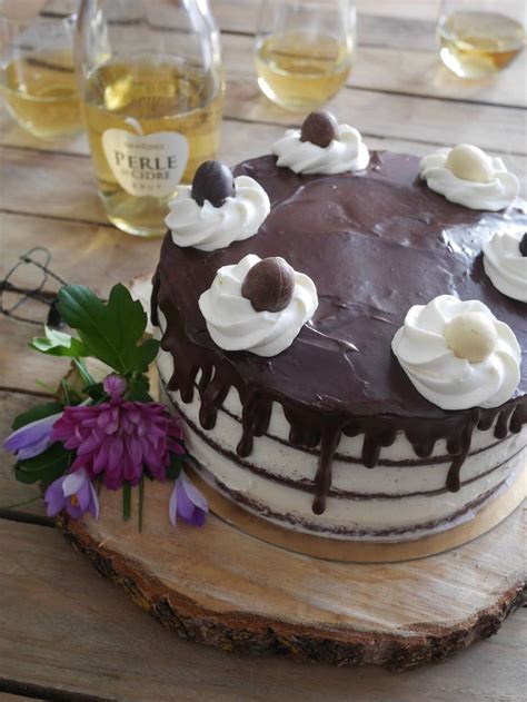 Naked Cake Aux Chocolats Blog De Cuisine Cr Ative Recettes Popotte De Manue Naked Cake