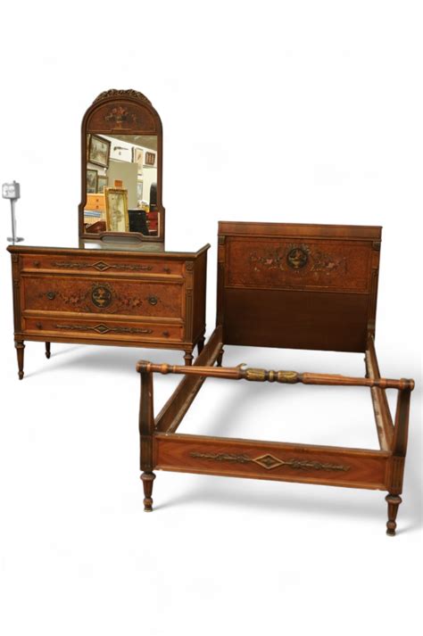 2 PIECE 1920S BERKEY GAY BEDROOM SET Redlands Antique Auction