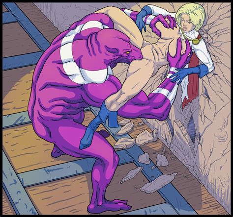 Power Girl Vs Parasite By Theamphioxus Hentai Foundry