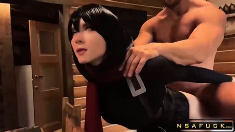 Mikasa Anal Roughly Fucks Till Cum In Mouth POV Cosplay Vol3