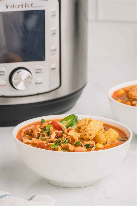 Instant Pot Chicken Chili - Busy Cooks