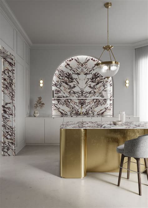 calacatta viola infinity  engineered surface