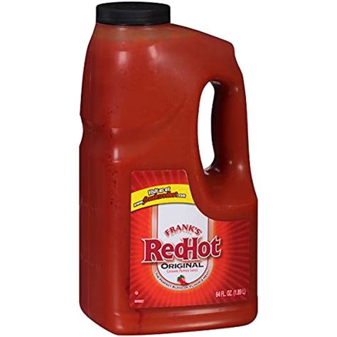 Frank S RedHot Original Hot Sauce Keto Friendly 64 Fl Oz Scoville