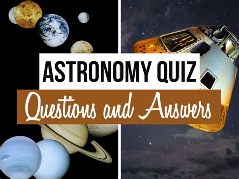 50 Astronomy Quiz Questions And Answers Quiz Trivia Games