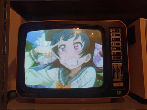 I Put Waifus On A Vintage Tv On Twitter Yohane Love Live Sunshine