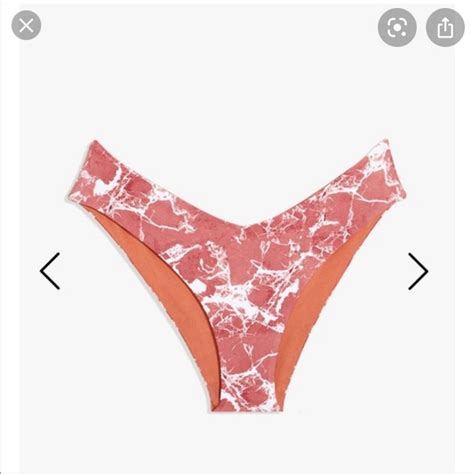 WeWoreWhat Swim Weworewhat Delilah Bikini Bottoms In Canyon Rose Poshmark
