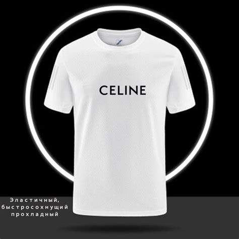 Футболка CELINE, размер 50, цвет белый - купить по выгодной цене в ...