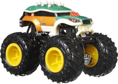 Купити Машинки Хот Вілс Монстр Трак Monster Trucks Donkey Kong Vs Bowser Hot Wheels JCC73 за