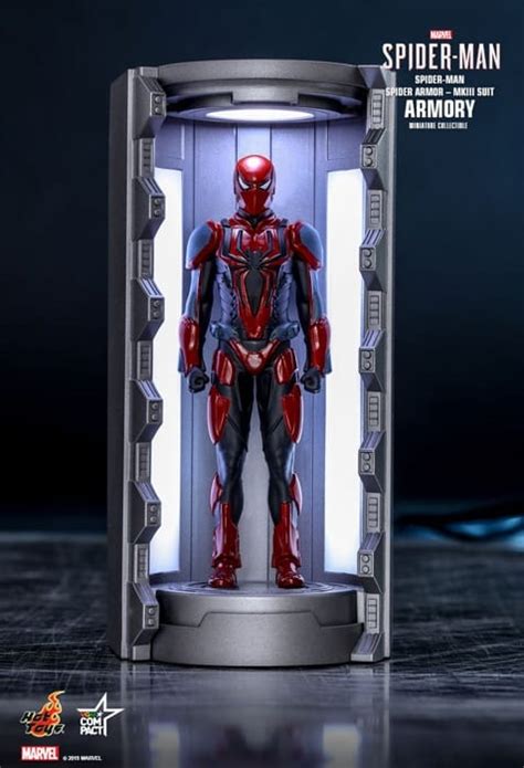 Hot Toys Marvel S Spider Man Spiderman Armory Miniature Set Sugo Toys Australian Premium