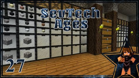 Mars World Sevtech Ages Ep27 Getting Proper Storage Youtube