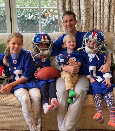Eli Manning Shares Photo of Daughter, 7, at First Hockey Practice