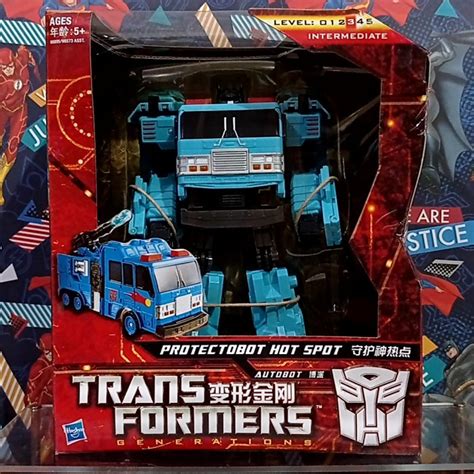 Transformers Generations Gdo Voyager Class Protectobot Hot Spot Shopee Malaysia