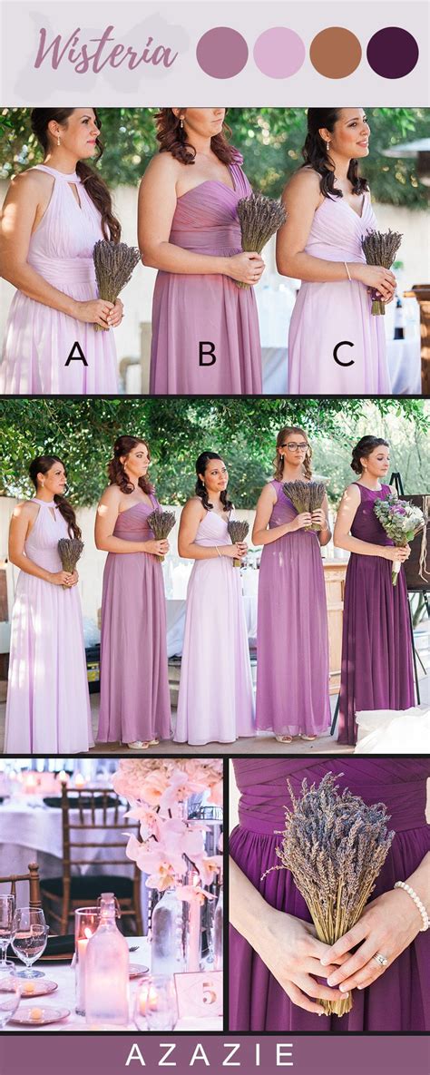 Sexy Mermaid A Line Sweetheart Wisteria Long Bridesmaid Dresses