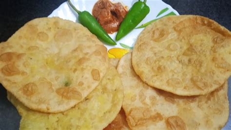 Bengali Style Urad Dal Stuffed Puri Radhaballavi Best Dinner Stuffed