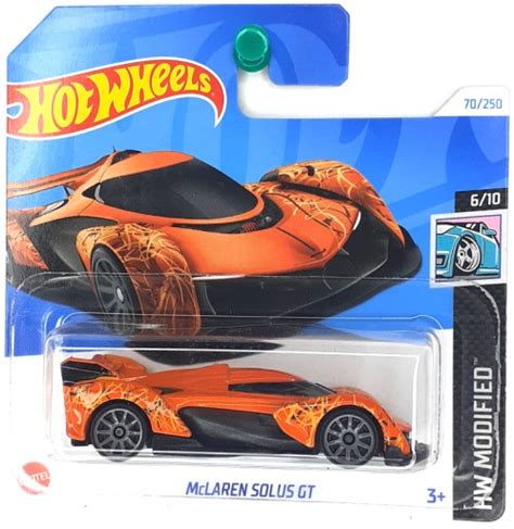 HOT WHEELS McLAREN SOLUS GT HW MODIFIED NOWY HTD Cena Opinie