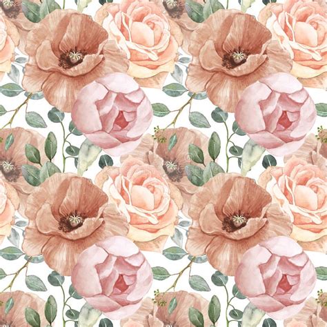 Vector Floral Background Nude Colors Shutterstock My XXX Hot Girl