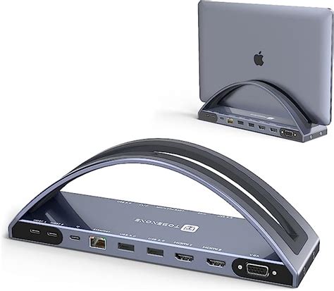 Tobenone Usb C Docking Station Dual Monitor For Macbook Proair Usb C Dock Dual