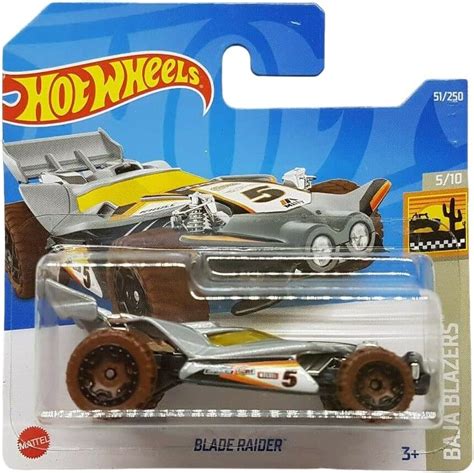 Hot Wheels Blade Raider Baja Blazers Hcw Short Card Mattel Bigamart