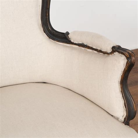 Pair Black Painted Swedish Arm Chairs Circa 1890 Chairish