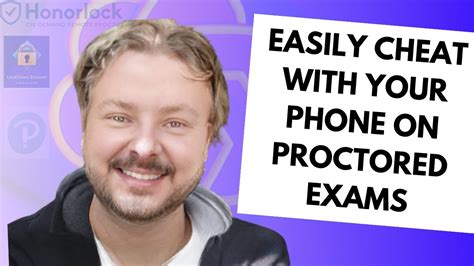 How To Cheat On Proctored Exam With Phone Easily Cheat With Your