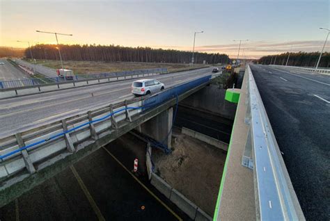 A6 obwodnica Szczecina Jedziemy nowym wiaduktem na węźle Szczecin