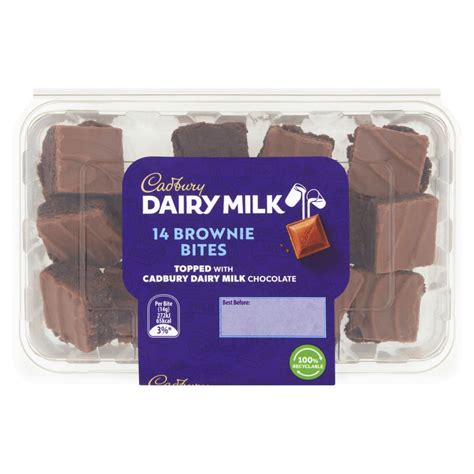 Cadbury Dairy Milk 14 Brownie Bites Co Op