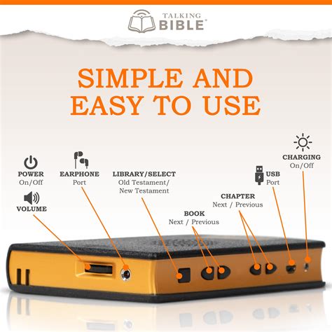 Snapklik.com : Talking Bible - Electronic Holy Bible Audio Player In