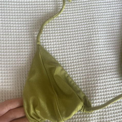 VDM Bikini Set Nicest Pistachio Colour Only Worn Depop