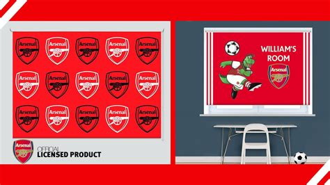 Win An Arsenal Roller Blind Competition News Junior Gunners