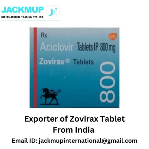 Zovirax Tablet Acyclovir At Rs Box Anti Viral Medicine In