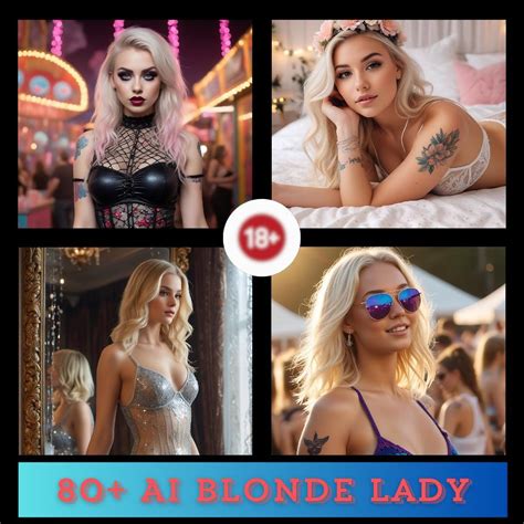 AI Blonde Lingerie Girl Cosplay Girl 80 N Swf Art AI Girl Ai Waifu Gifts For Girls Ai