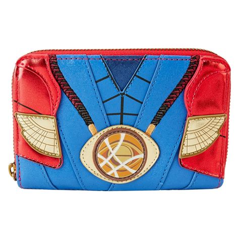 Loungefly Marvel Metallic Doctor Strange Zip Around Wallet Merchoid