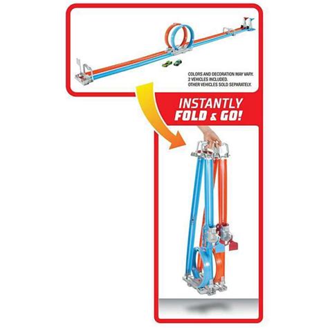 Jual Hot Wheels Track Double Loop Dash Original Mattel Track Hot Wheels Set 2 Jalur Di Seller