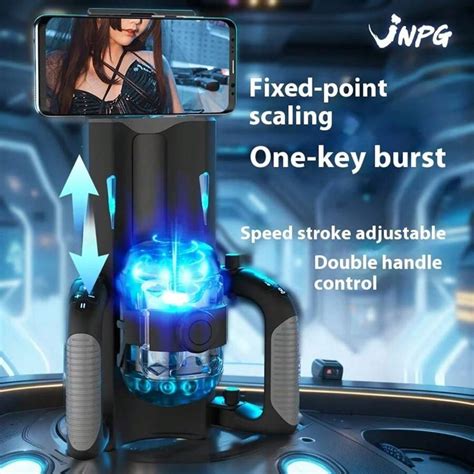 Thrusting High Speed Male Masturbator Machine Automatic Telescopic Vagina Masturbation Cup Sex