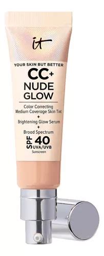 Base De Maquillaje It Cosmetics Cc Nude Glow Tono Neutral Medium