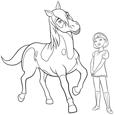 Desenho Do Spirit Para Colorir - 7