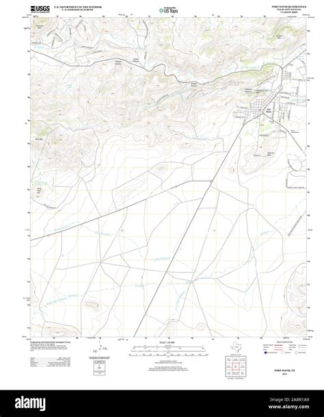 Fort Davis Texas Map Cut Out Stock Images And Pictures Alamy