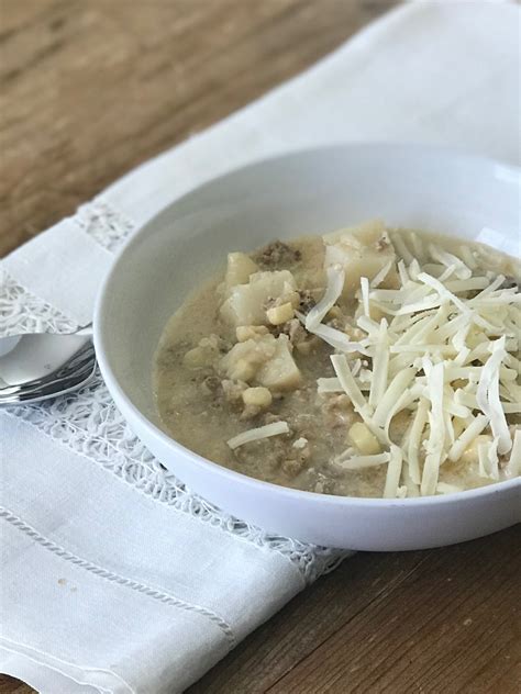 Sausage Corn Chowder - Hangry Hauser