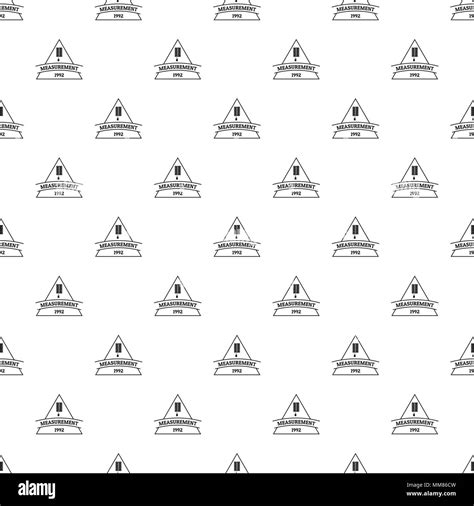 measurement pattern vector seamless stock vector image art alamy