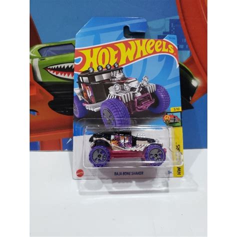Jual HOT WHEELS BAJA BONE SHAKER UNGU Shopee Indonesia