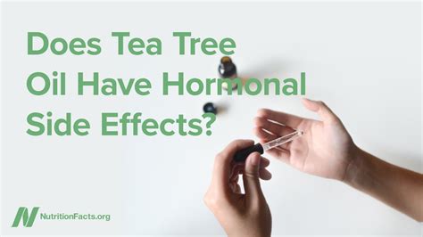 Does Tea Tree Oil Have Hormonal Side Effects Youtube