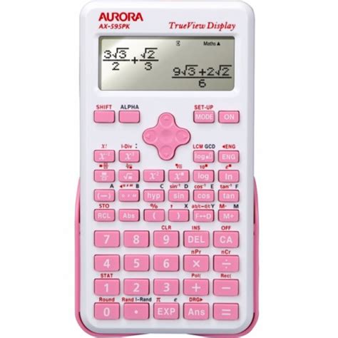 Aurora Scientific Calculator AX-595TV Pink Class Pack Of 30 CK61