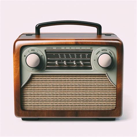 Premium Ai Image An Old Fashioned Radio