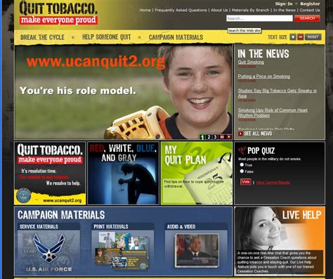 Quitting just got easier > Aviano Air Base > Display