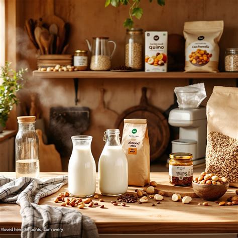 plant based milk production processes products  benefits