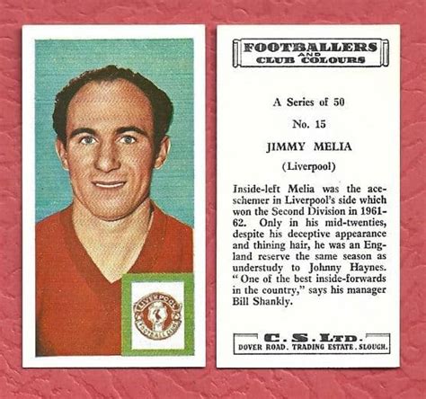 Liverpool Jimmy Melia 15