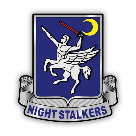 160th Soar Night Stalkers Seal Sticker Decal Self Adhesive Vinyl