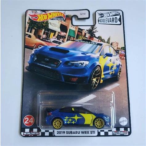 Jual Hotwheels Hot Wheels Boulevard Subaru Wrx Sti Biru Shopee Indonesia