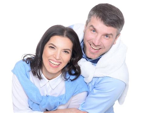 95000 Couple Smiling White Background Pictures